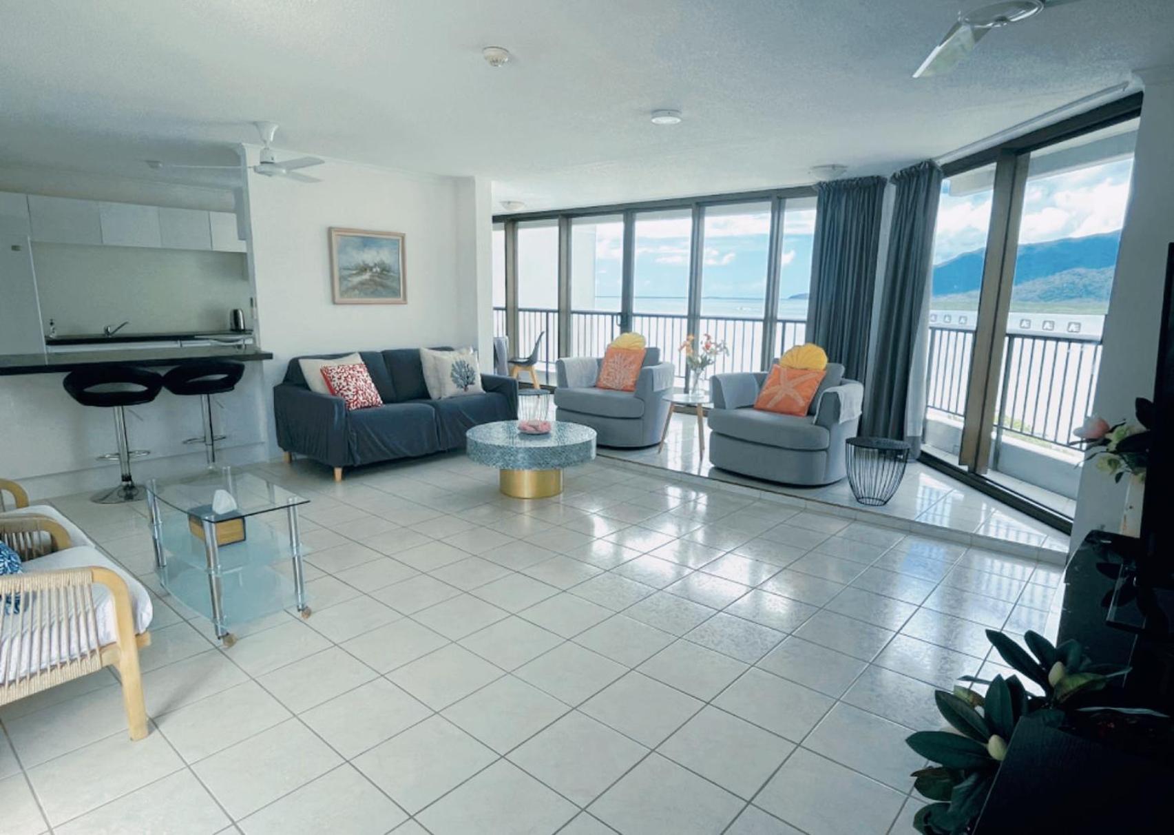 Cairns Ocean View Apartment In Aquarius Eksteriør bilde